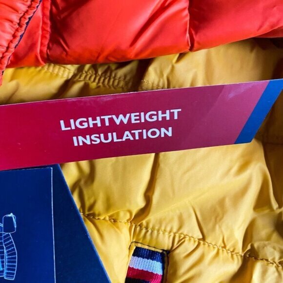 Tommy Hilfiger Packable Nylon Lightweight Colourful Puffer Jacket XXL - Picture 8 of 10